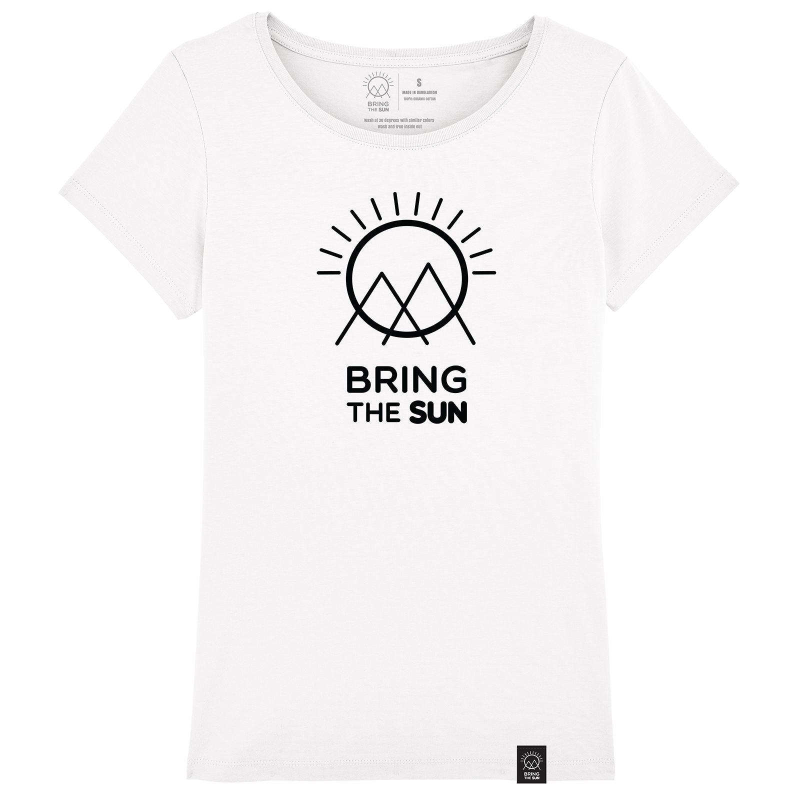 Tricou Alb Femei ”Logo”