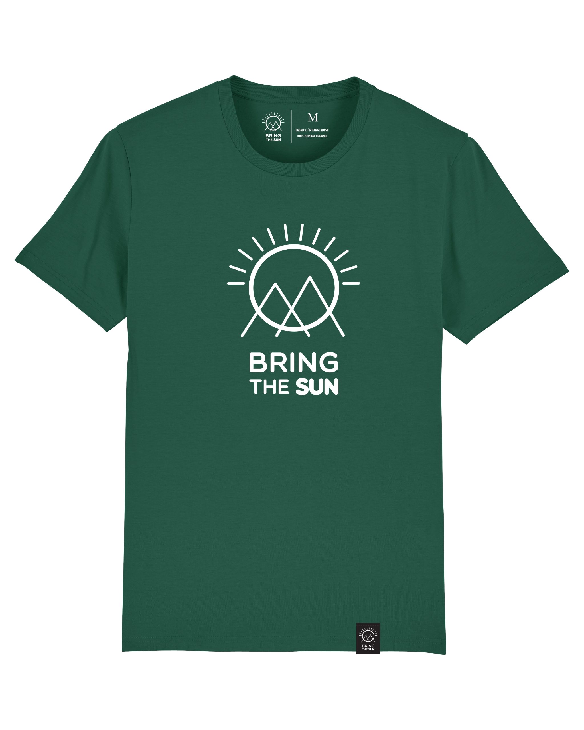 Tricou verde - logo
